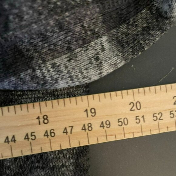 Calvin Klein Women's XS Gingham Black Gray Checker Fleece Zip Up LS Jacket - Picture 7 of 16